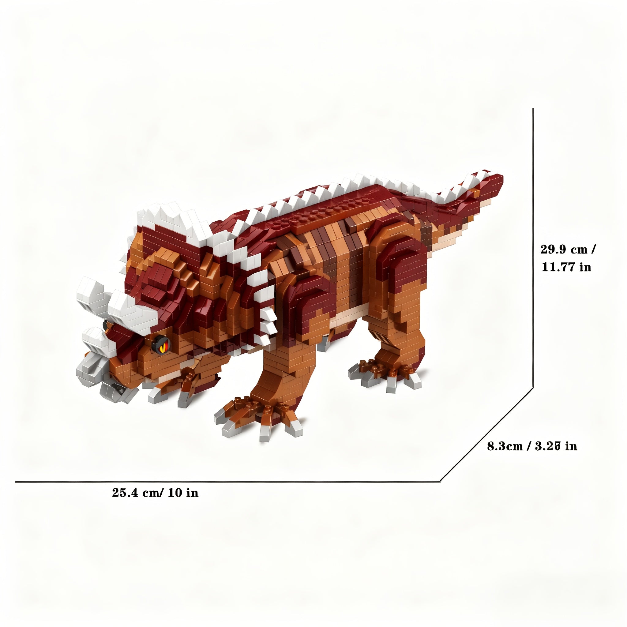 Triceratops | Bouwsteentjes