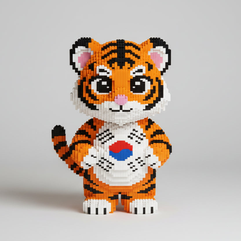 Mega Tijger | Bouwsteentjes