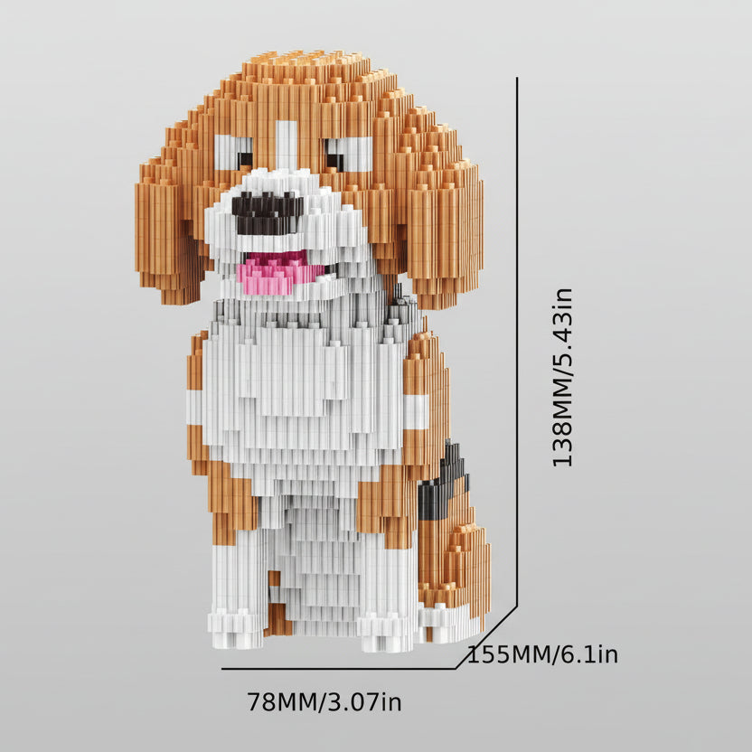 Beagle | Bouwsteentjes