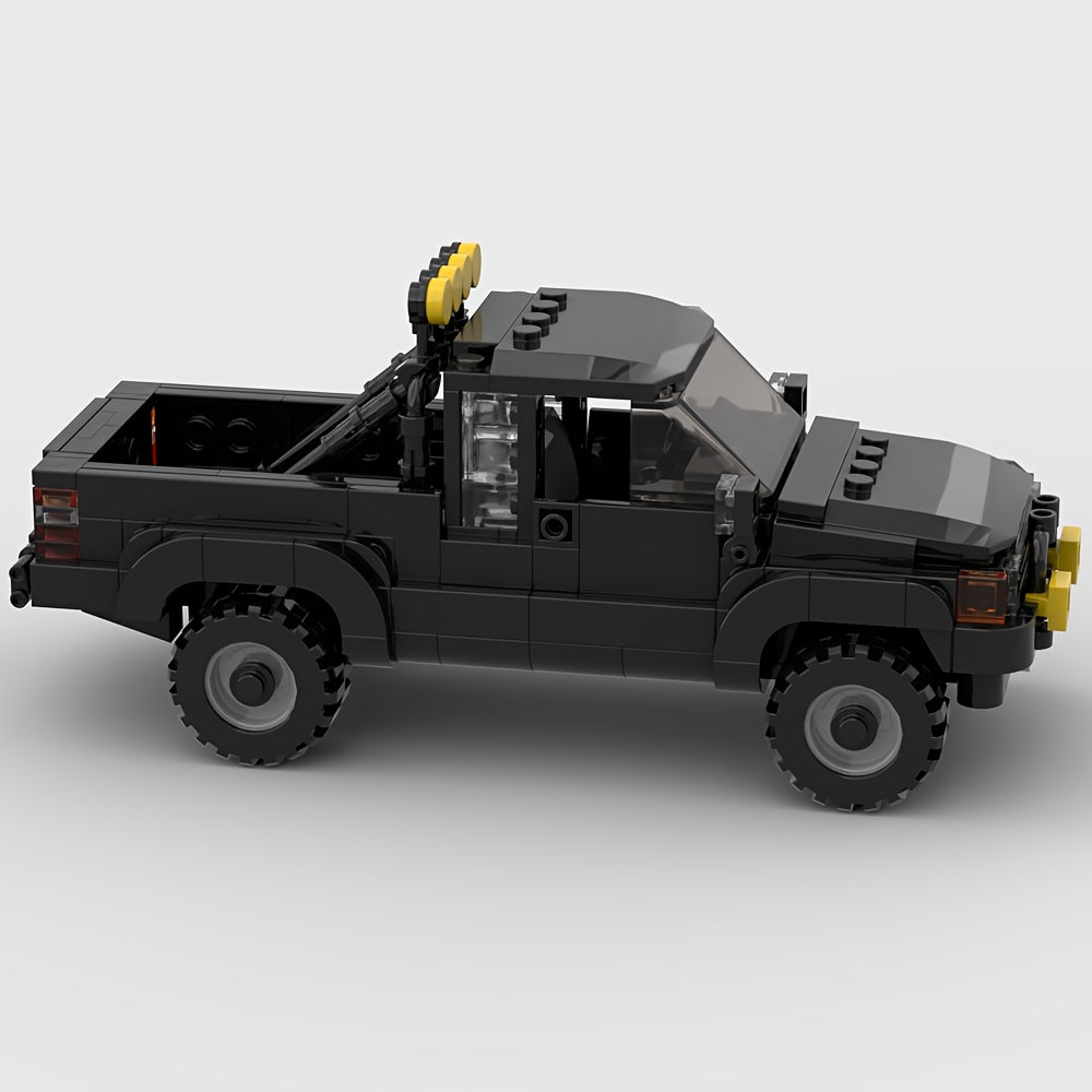 Zwarte Pick-up | Bouwsteentjes