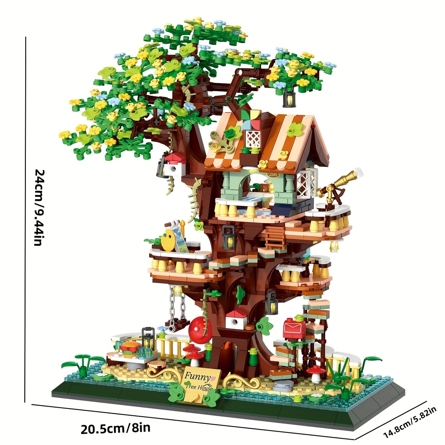 Creatieve boomhut | Bouwsteentjes