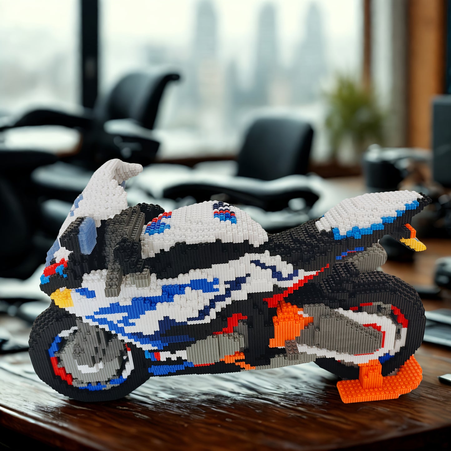 Coole motor | Bouwsteentjes