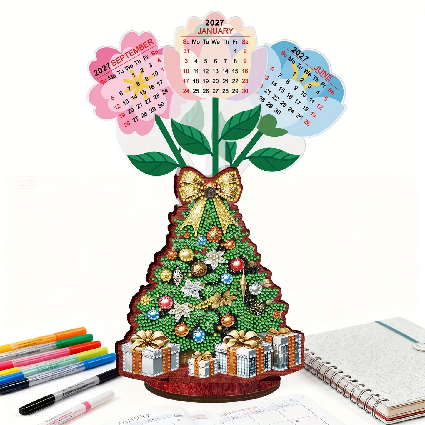Kerstboom | kalender | Diamond painting