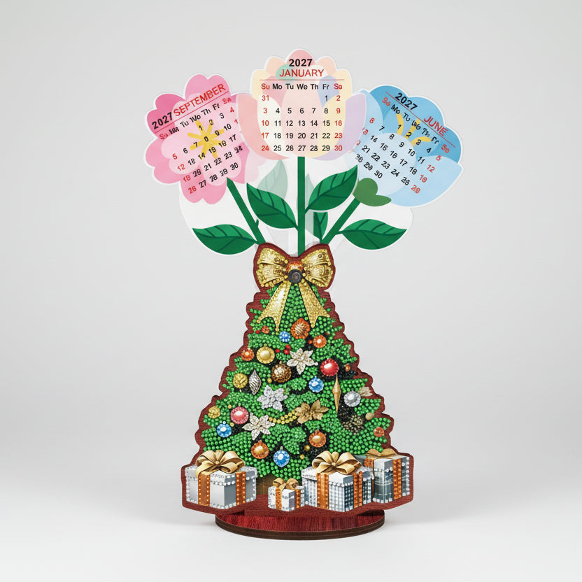 Kerstboom | kalender | Diamond painting