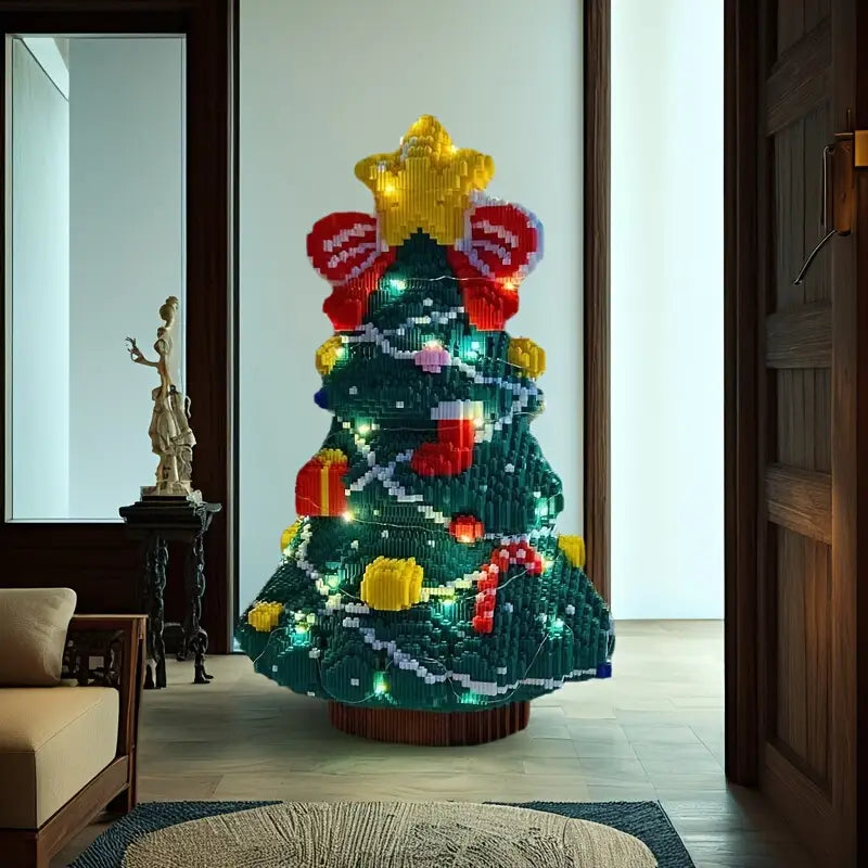 Mega kerstboom | Bouwsteentjes