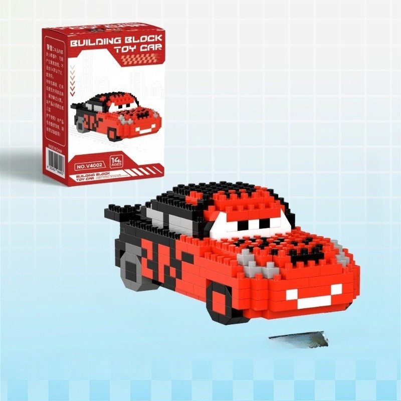 Mini race auto´s | Bouwsteentjes