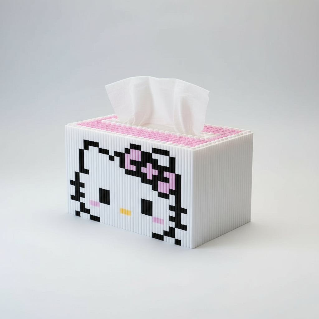Schattige Tissuedoos | Bouwsteentjes