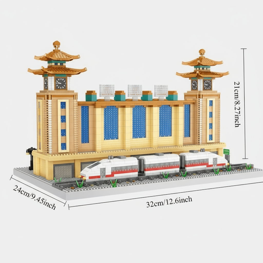Beijing Railway Station | Bouwsteentjes