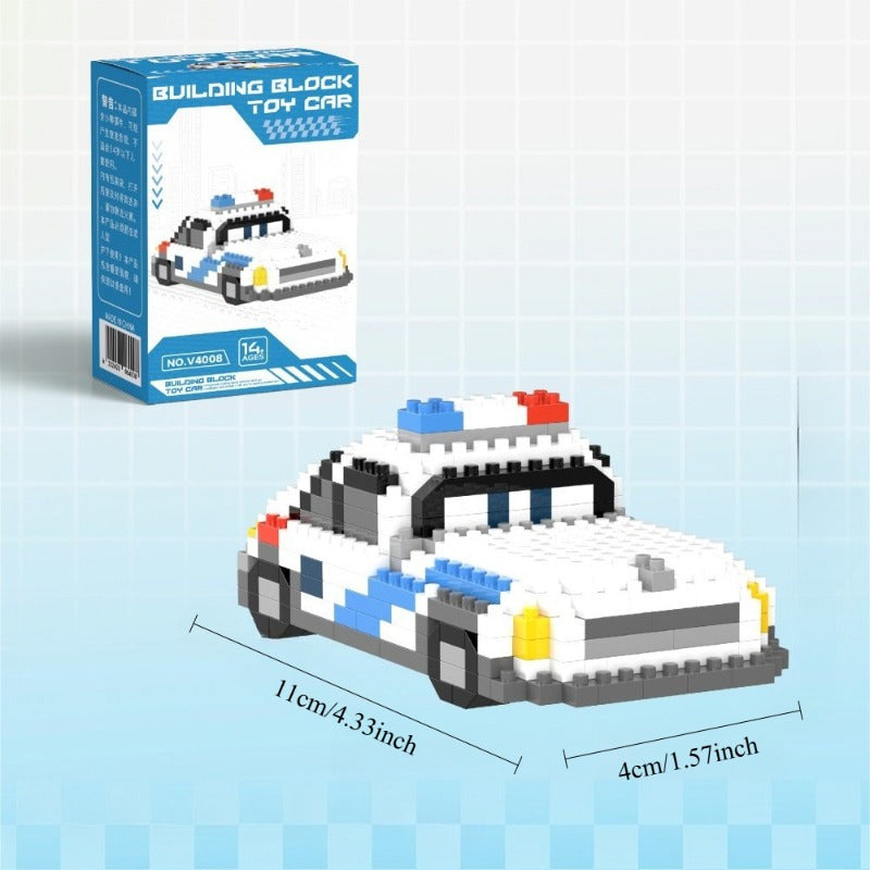 Mini race auto´s | Bouwsteentjes