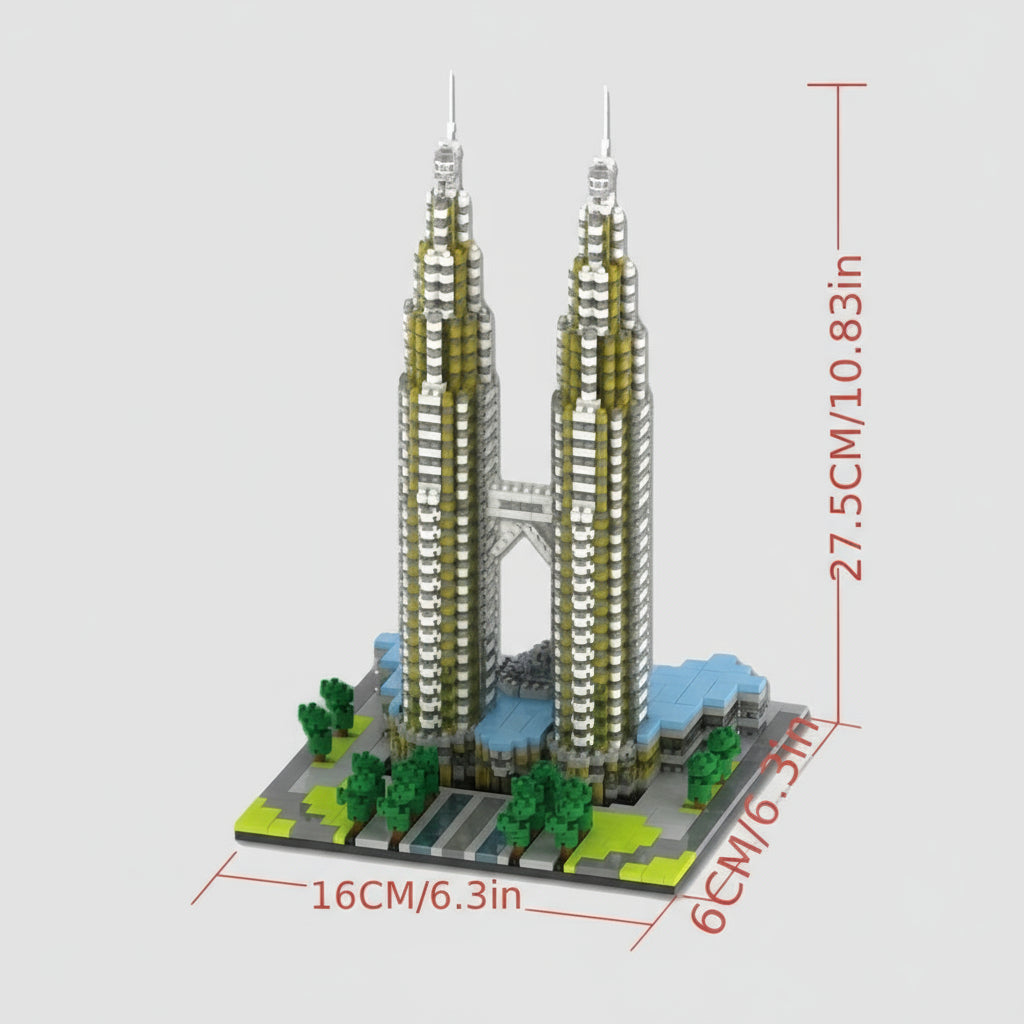 Petronas Twin Towers | Bouwsteentjes