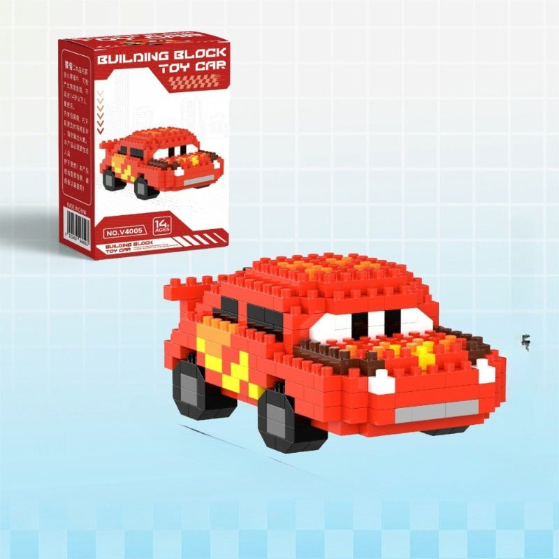Mini race auto´s | Bouwsteentjes