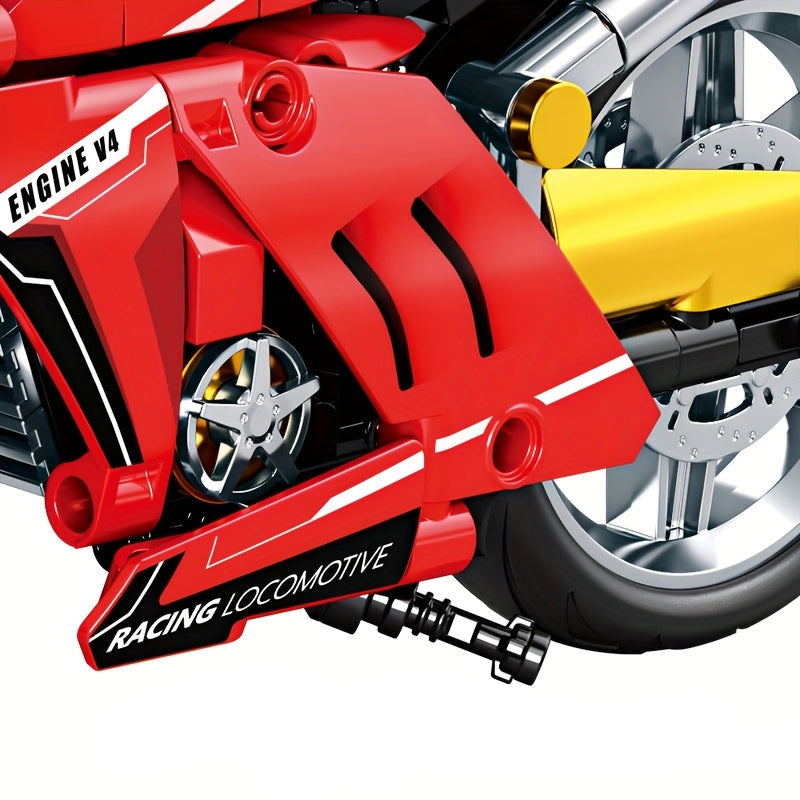 Sportmotor | Bouwsteentjes