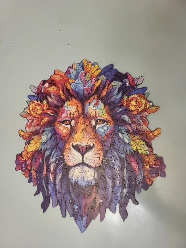 Koning Leeuw | Houten Puzzel