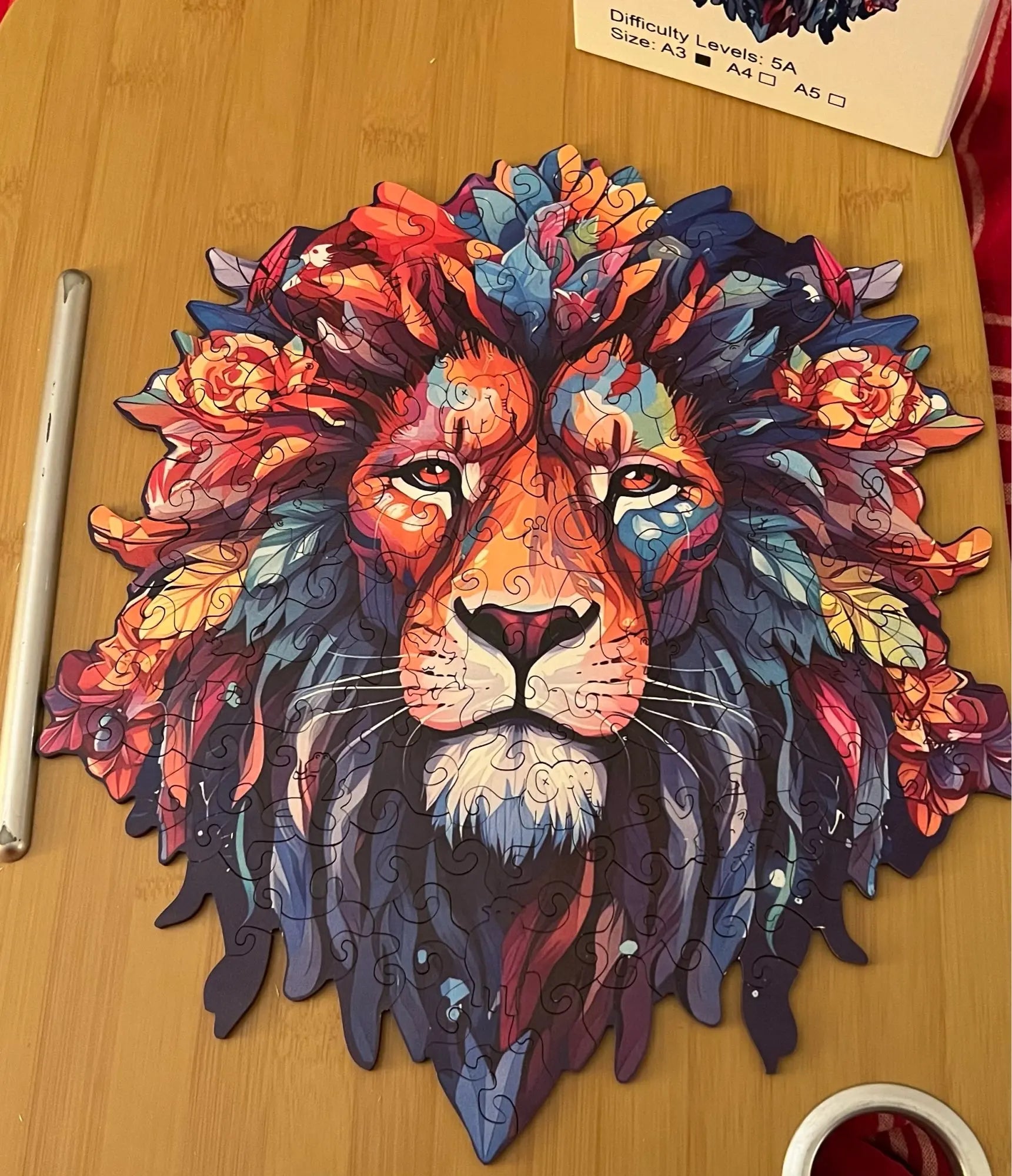 Koning Leeuw | Houten Puzzel