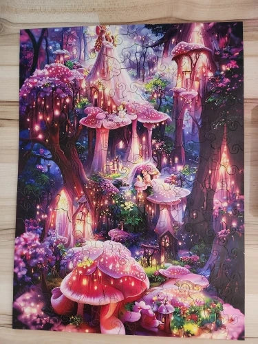 Fantasie Wereld | Houten Puzzel