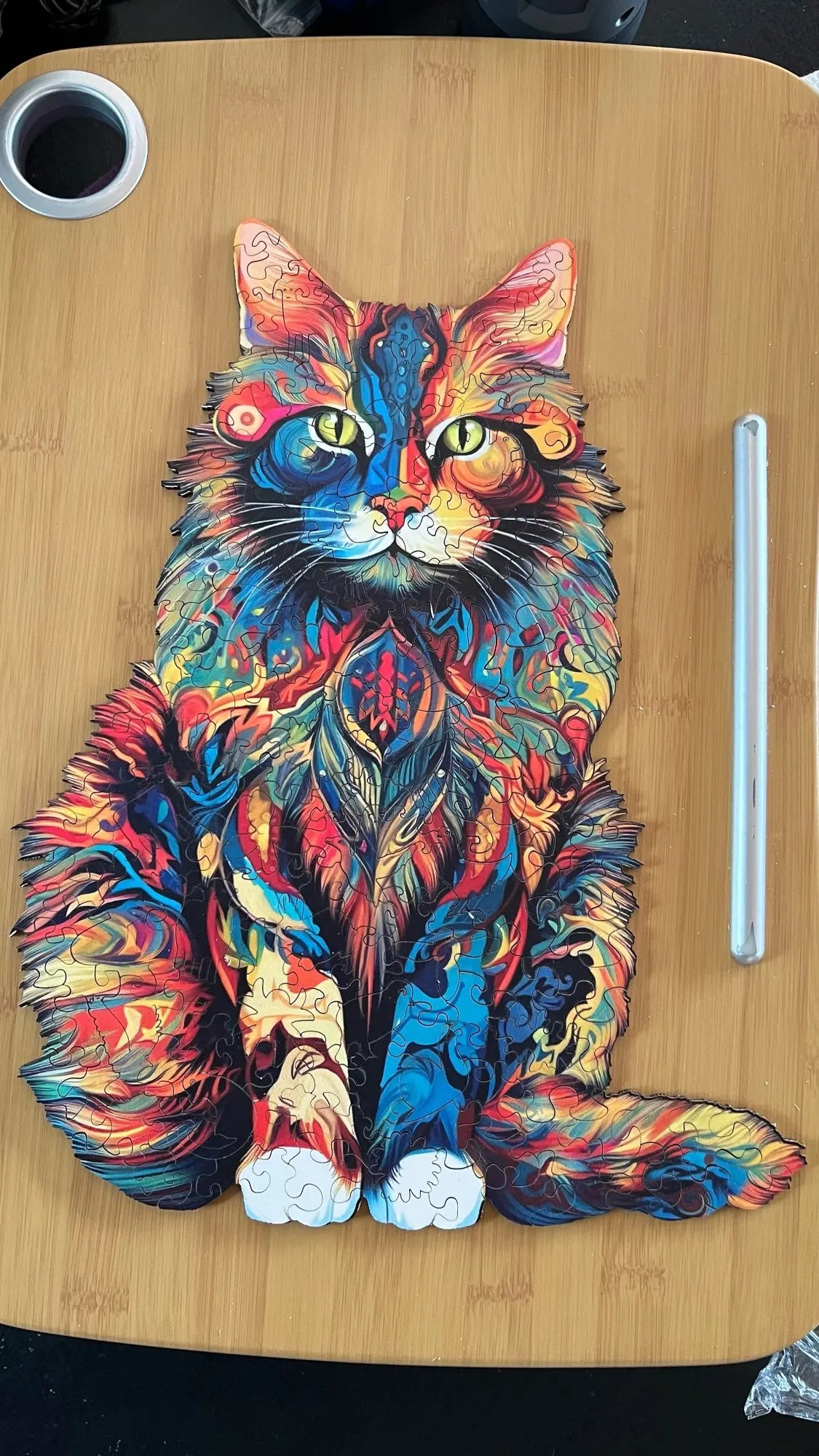 Stoere Kat | Houten Puzzel
