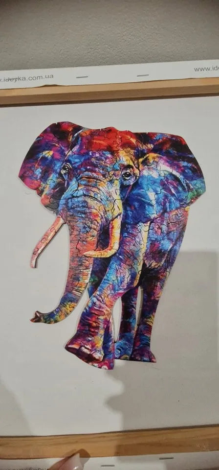 Mooie Olifant | Houten Puzzel