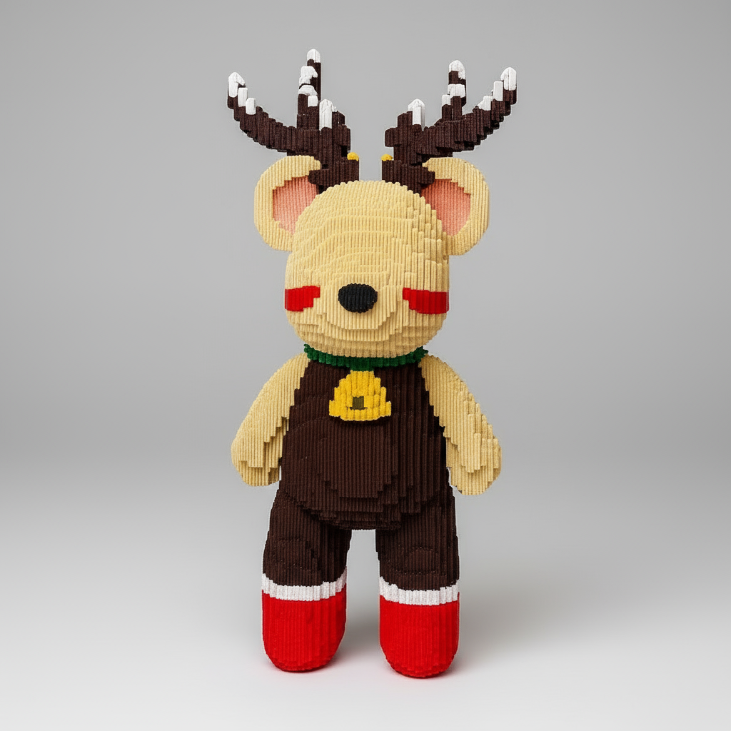 Kerst Beer | Bouwsteentjes