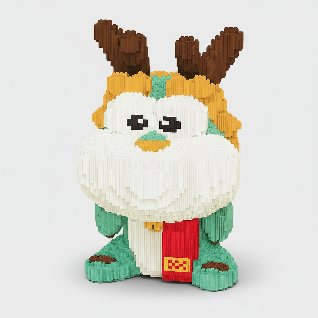 MEGA rendier | Bouwsteentjes