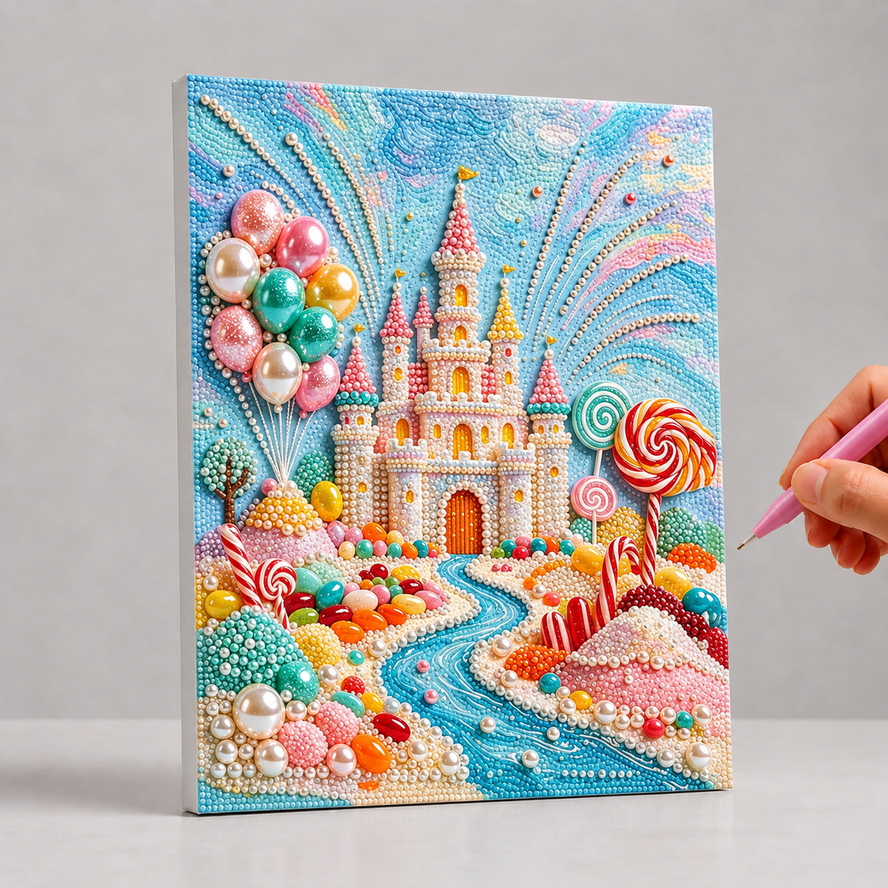 Kasteel | Premium Parel Diamond Painting
