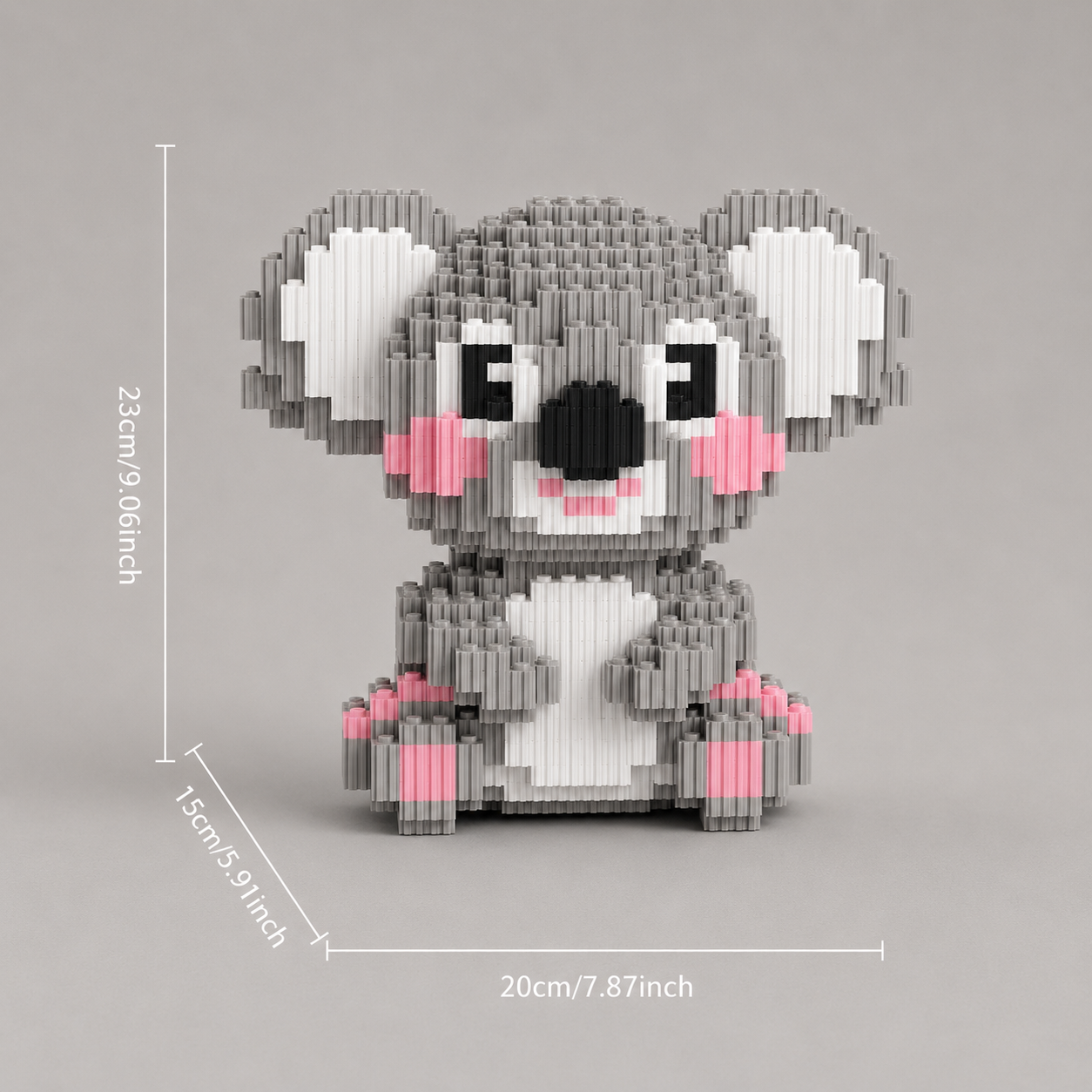 Grijze Koala | Bouwsteentjes