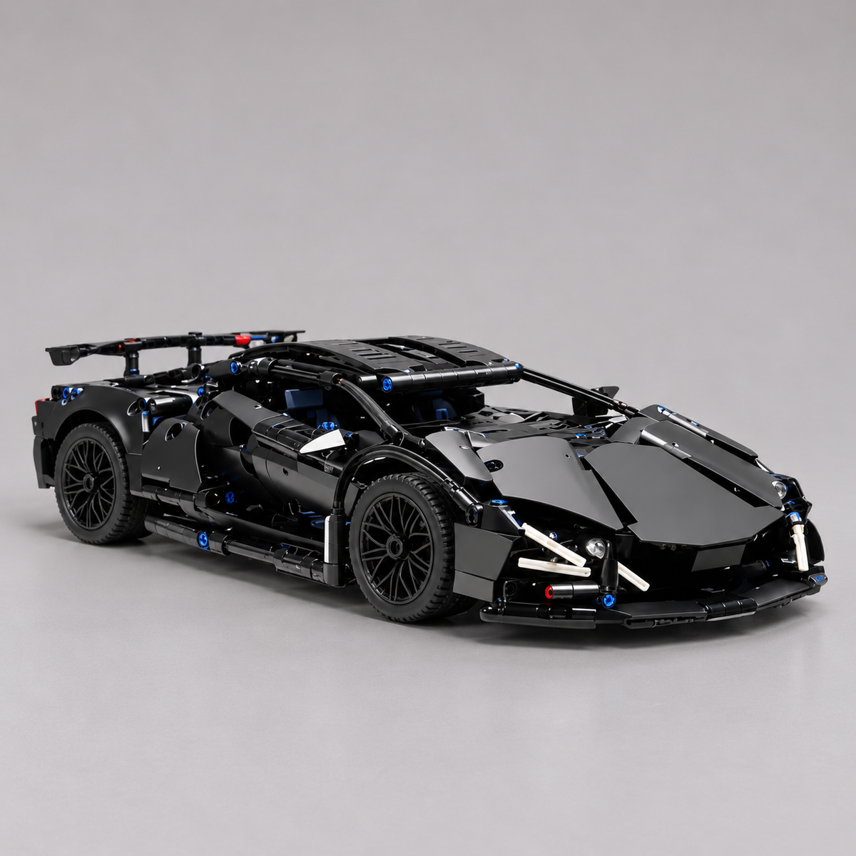 Zwarte superauto | Bouwsteentjes