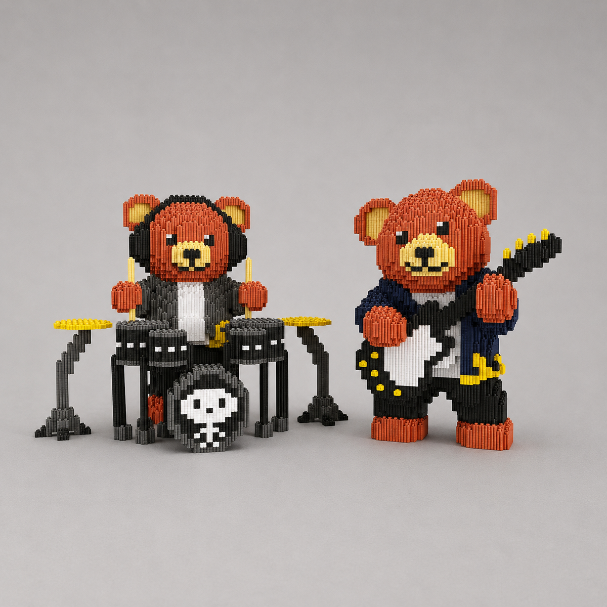 Knuffel beer band | Bouwsteentjes