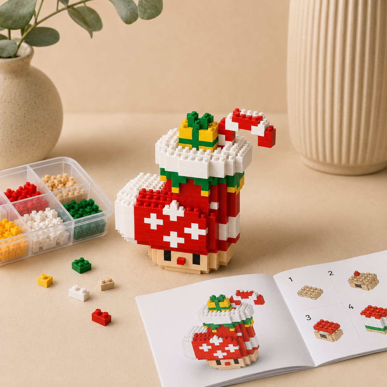 Kerst mini´s | Bouwsteentjes