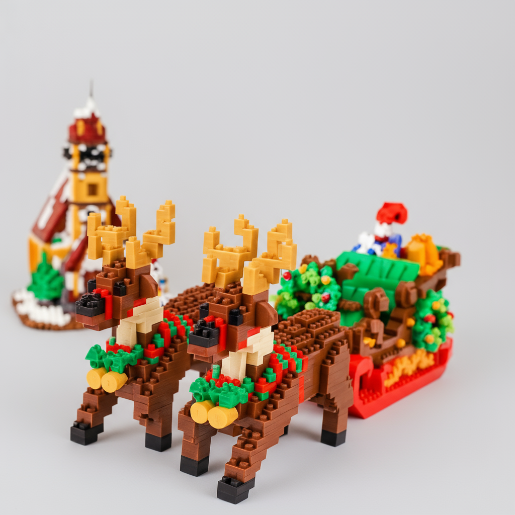 Kerstslee | Bouwsteentjes