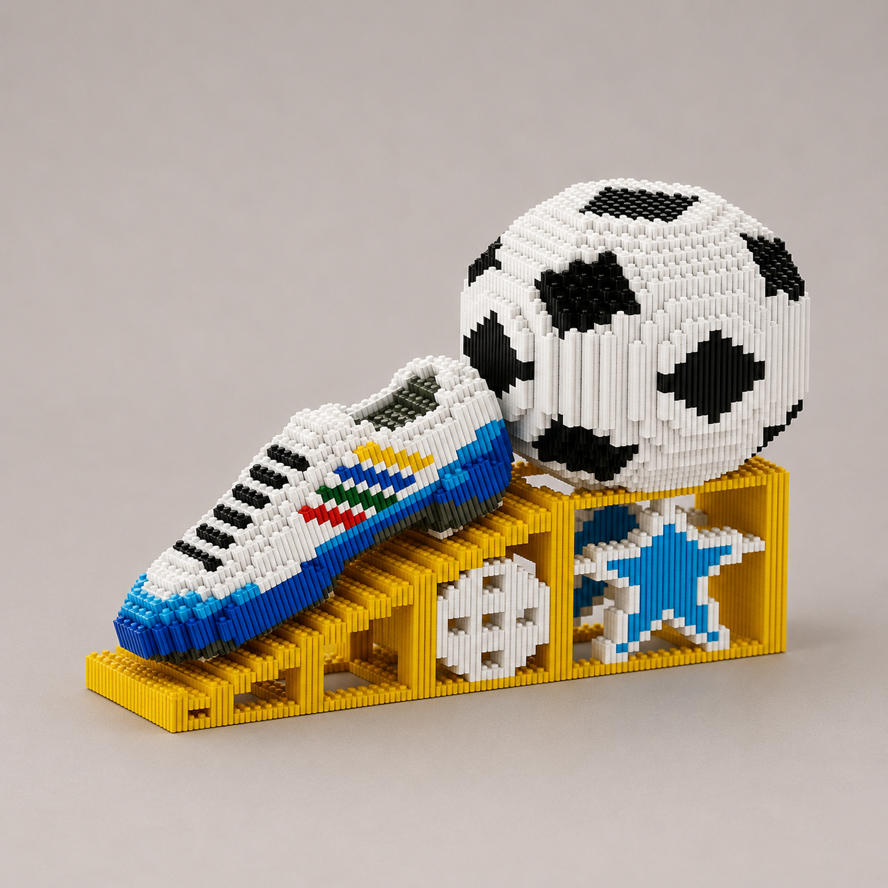 Voetbalschoen | Bouwsteentjes