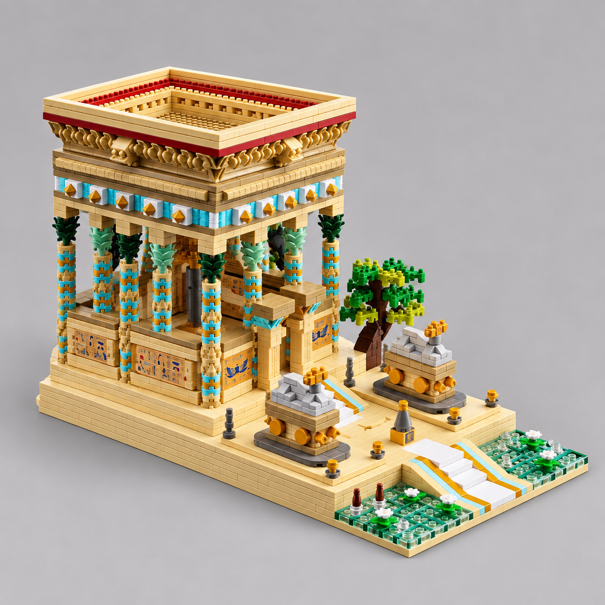 Egyptische Tempel | Bouwsteentjes