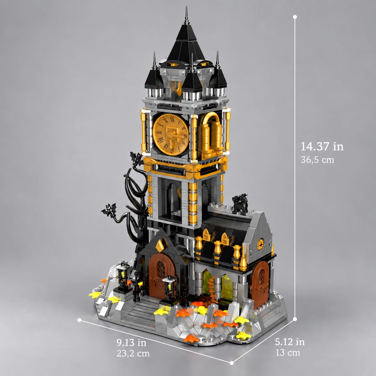 Gothic bell toren | Bouwsteentjes