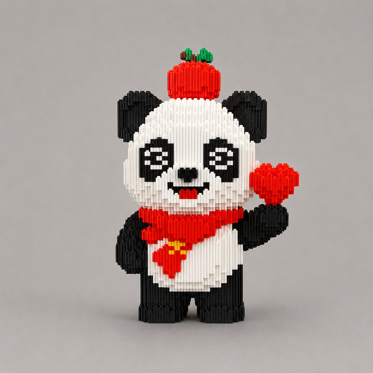 Schattige Panda | bouwsteentjes