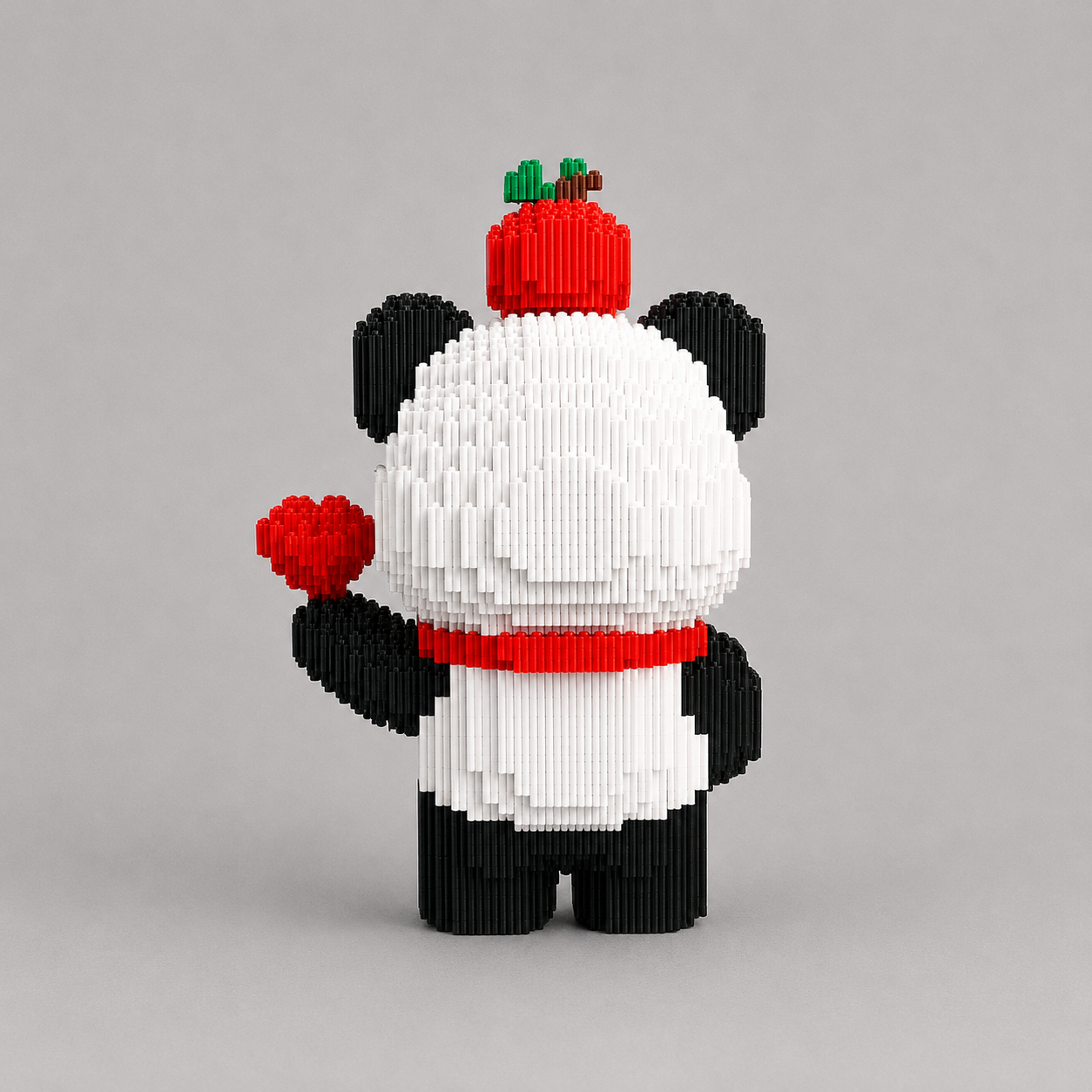 Schattige Panda | bouwsteentjes