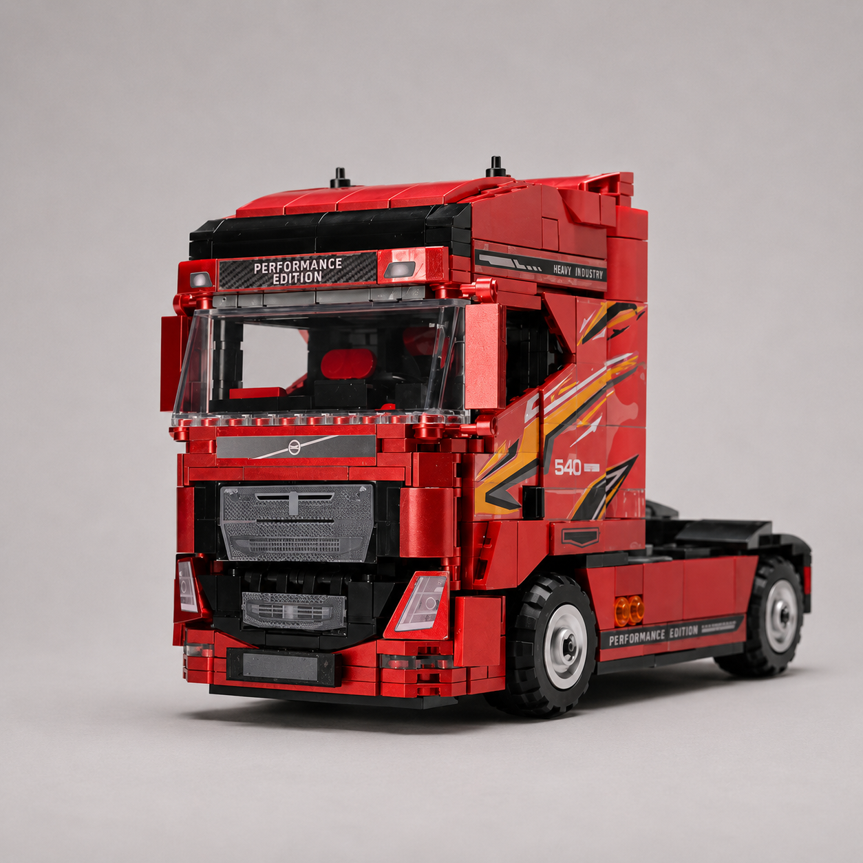Transporttruck | Bouwsteentjes