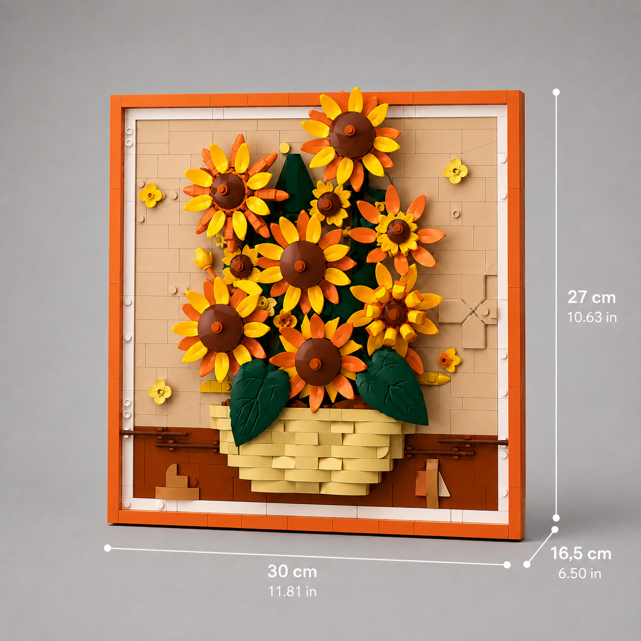 Zonnebloemen | Bouwsteentjes