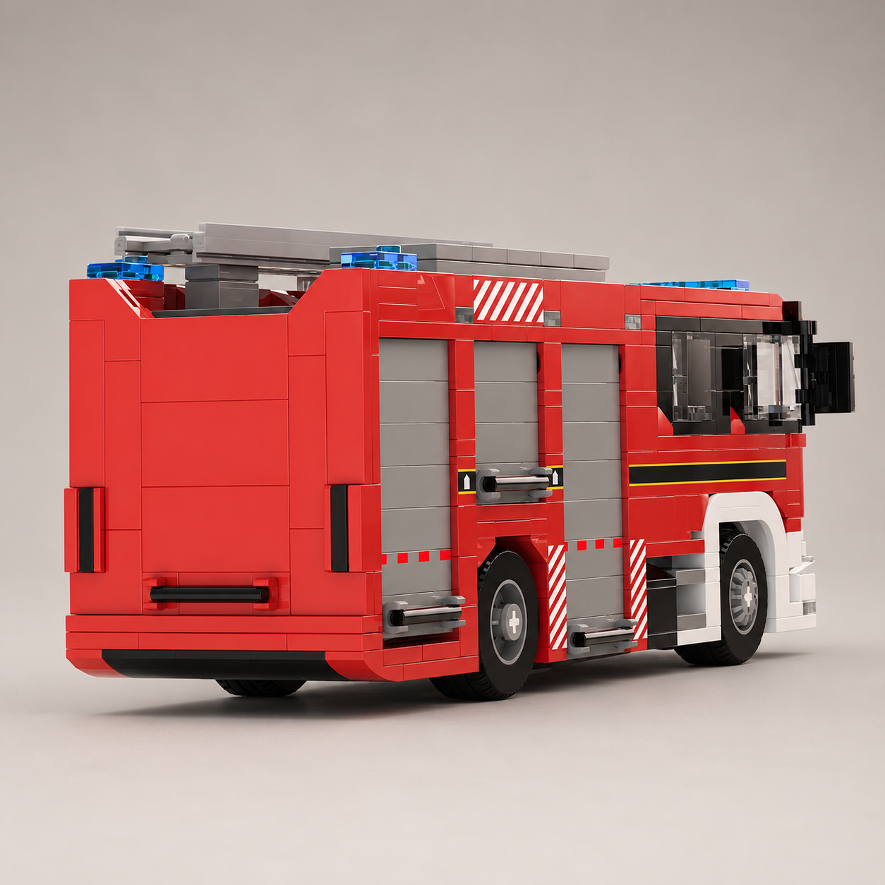 Brandweer auto | Bouwsteentjes