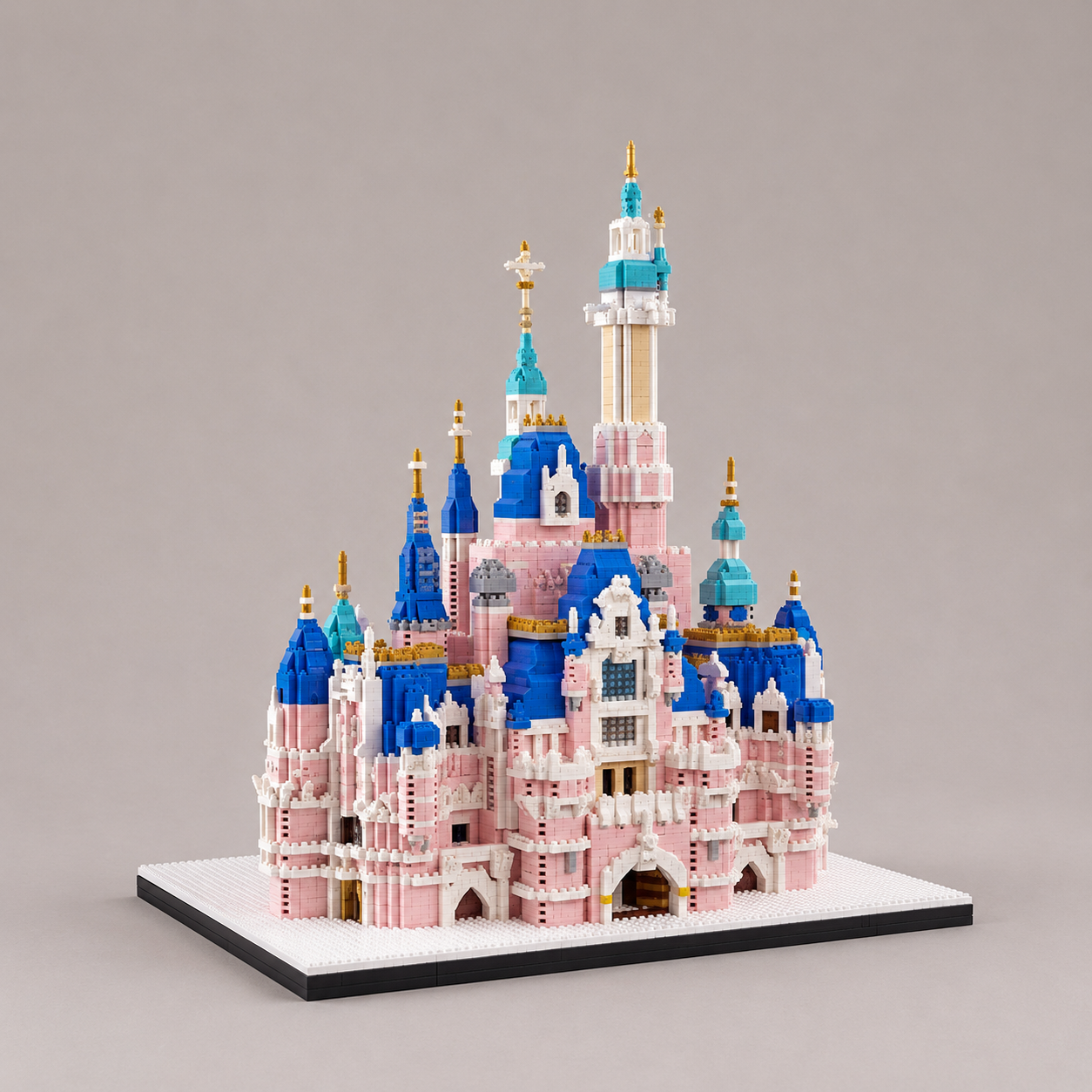 Roze Kasteel | Bouwsteentjes