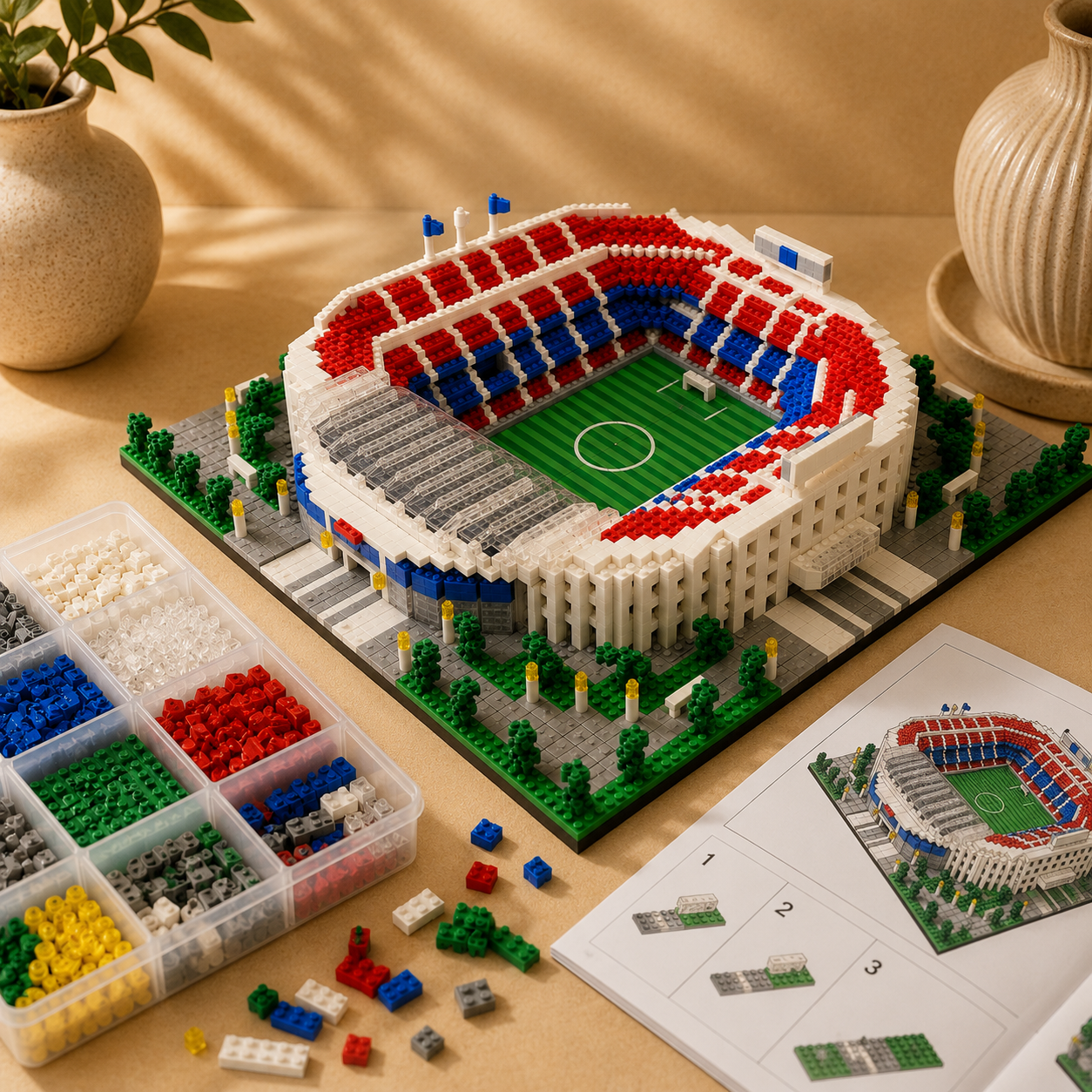 Barcelona - Camp Nou | Bouwsteentjes