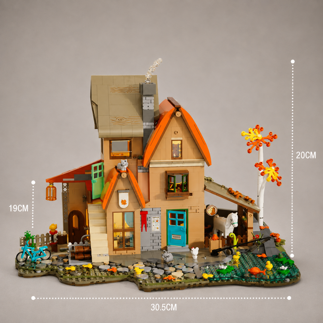 Herfst vakantie huis | Bouwsteentjes