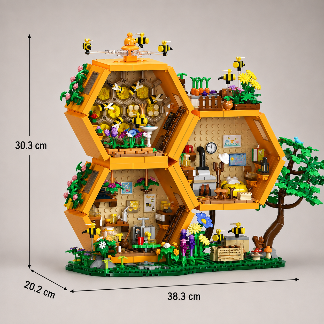 Bijenkorfhuis | Bouwsteentjes