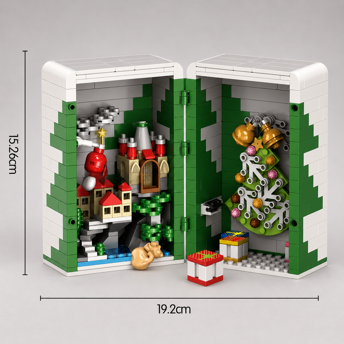 Kerst boek | Bouwsteentjes