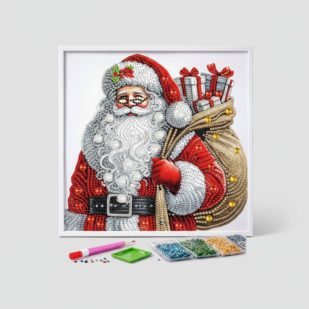 Kerstman | Diamond painting