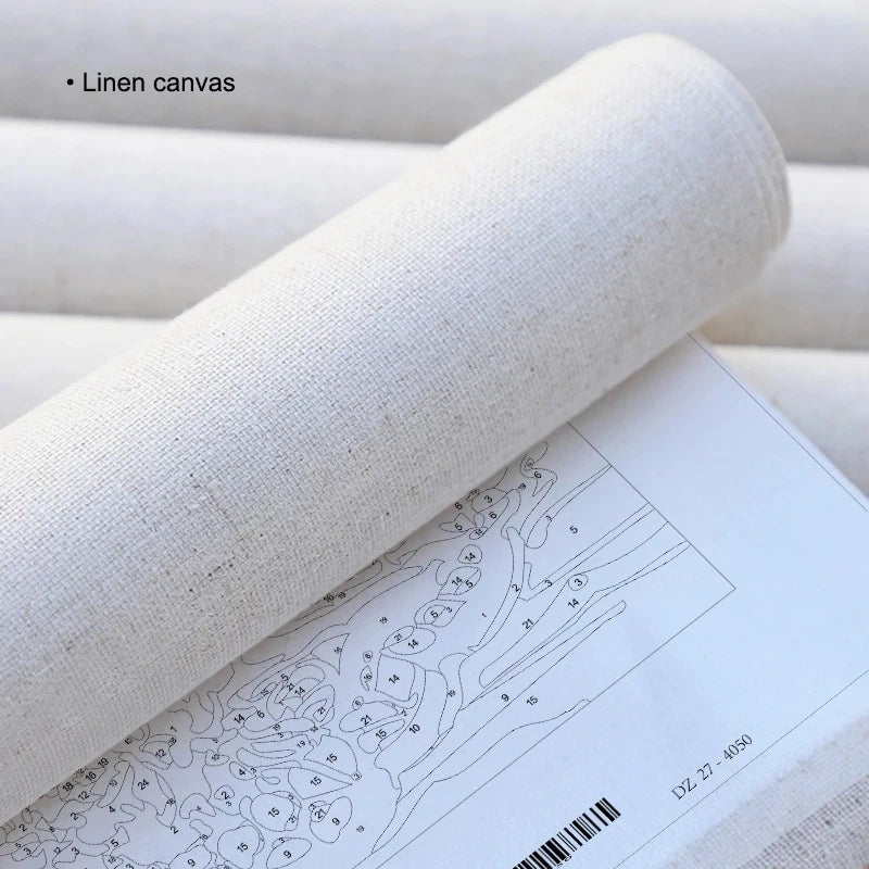 Vrouw achter een piano | Schilderen op Nummer