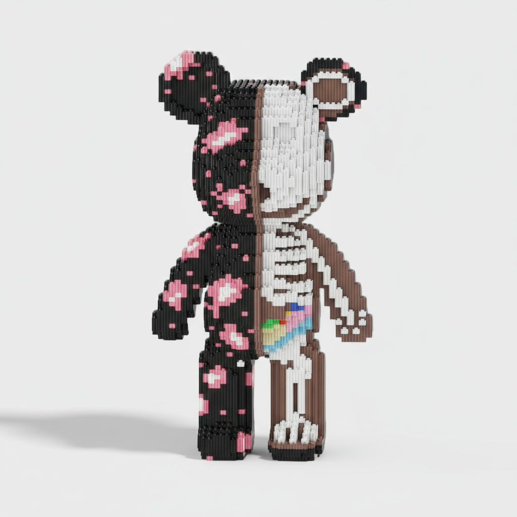 Kunstwerk Beer | Bouwsteentjes