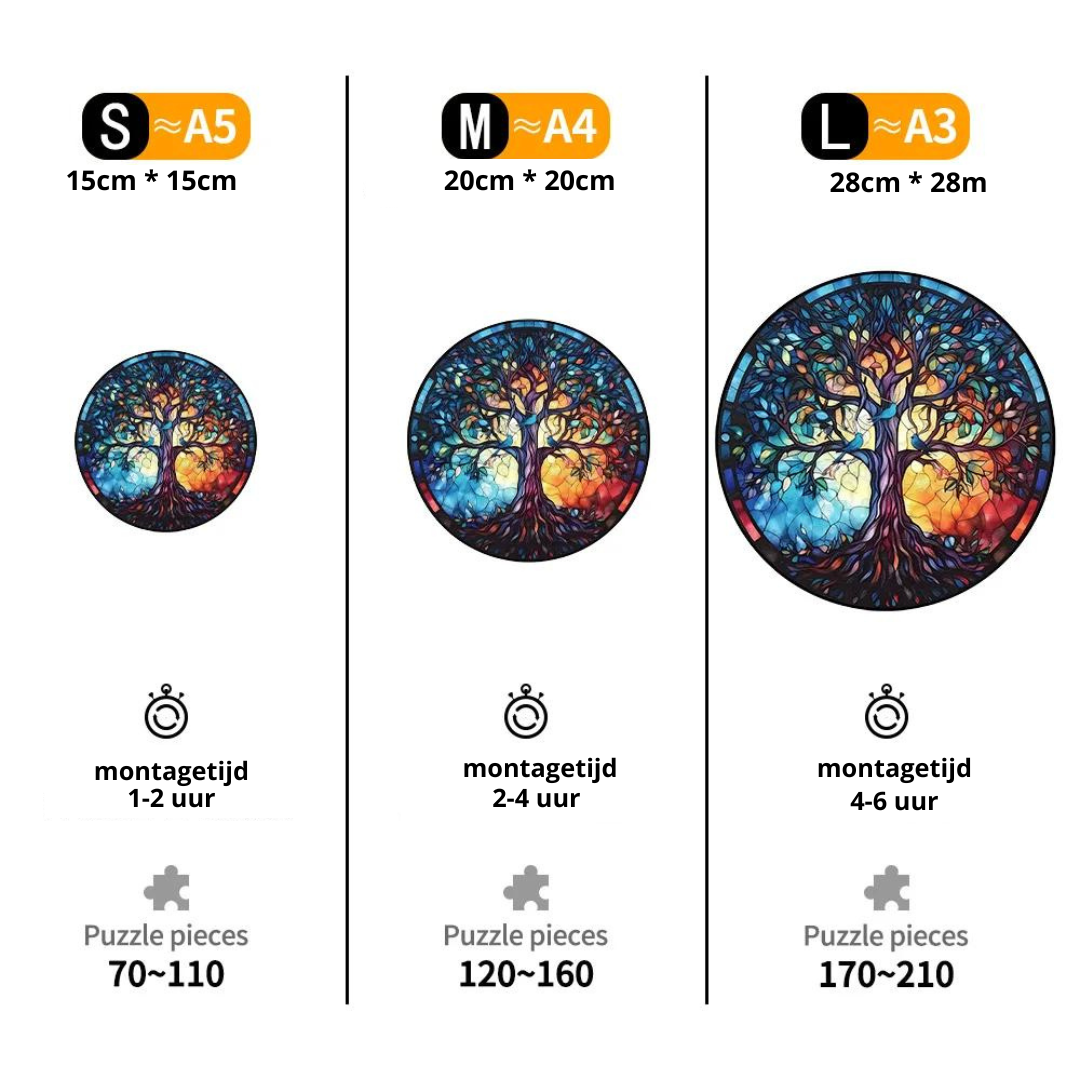 Boom | Houten Puzzel