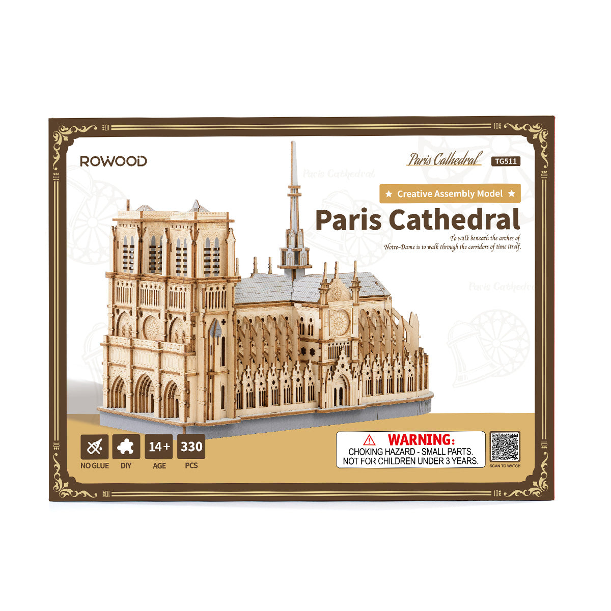 Notre Dame | Houten Bouwpakketten