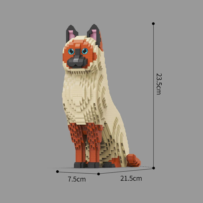 Siamese Kat | Bouwsteentjes
