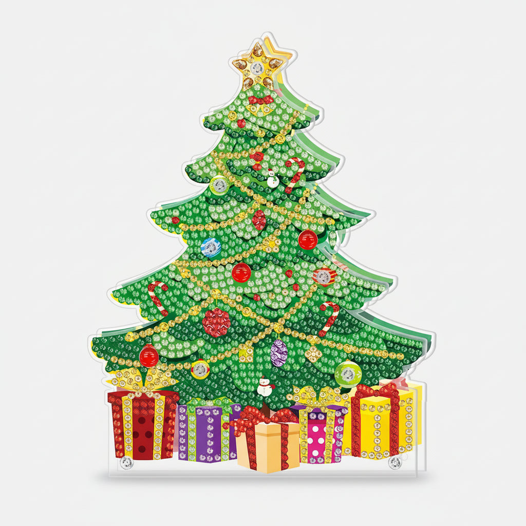 5D kerstboom | Diamond painting