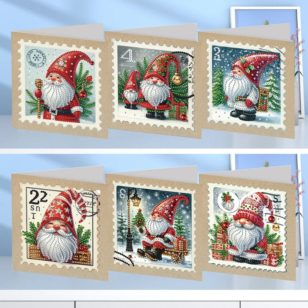 Verschillende Kaarten | 6 stuks | Diamond Painting